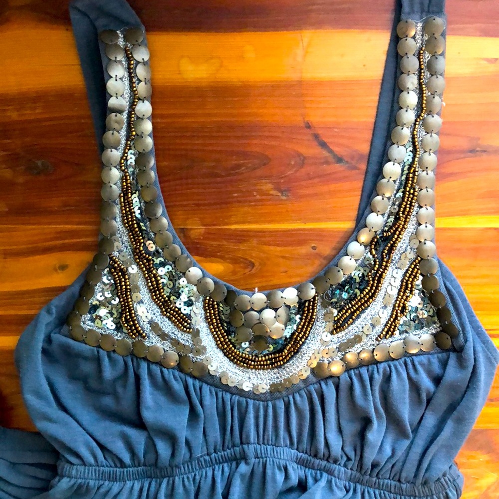 Bailey Blue Dress Size Small - bought in Las Vegas!